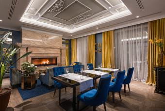 дизайн ресторана Chalet Equides