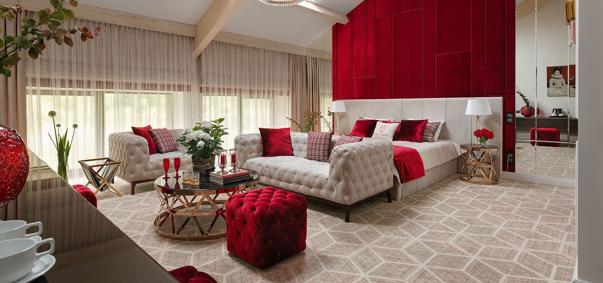 Номер Prestige в загородном отеле Chalet Equides