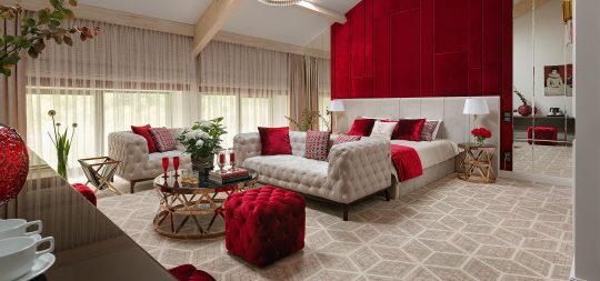 Номер Prestige в заміському готелі Chalet Equides